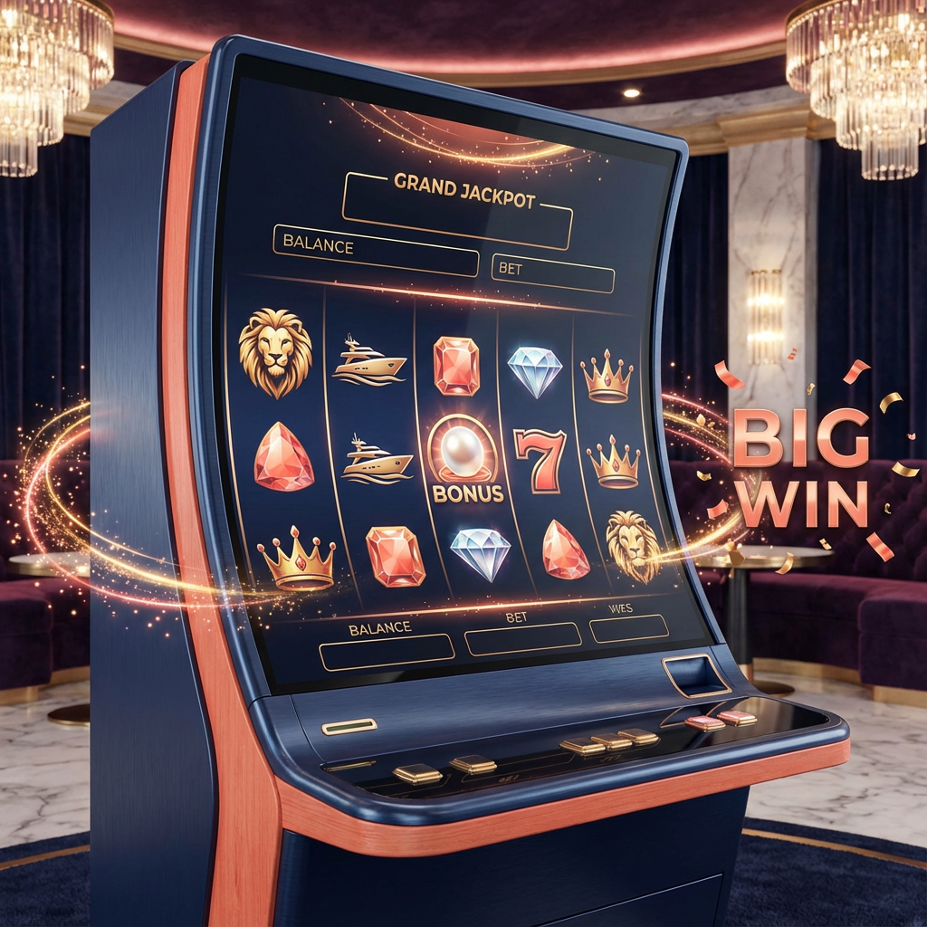 Caça-níqueis premium com jackpots progressivos